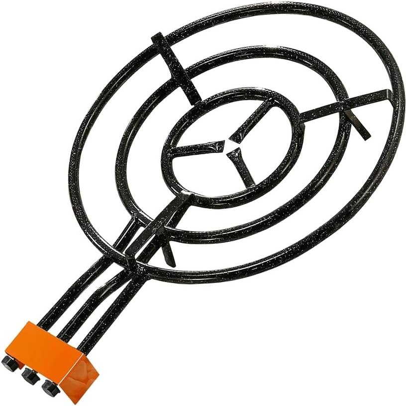 Kit Asador-Paellero: Quemador de gas butano de 60 cm Ø + Paellera + Asador  Grill 